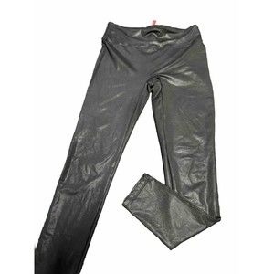 SPANX Shiny Black Leggings